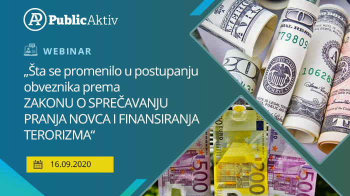 ŠTA SE PROMENILO IZMENAMA ZAKONA O SPREČAVANJU PRANJA NOVCA I FINANSIRANJA TERORIZMA